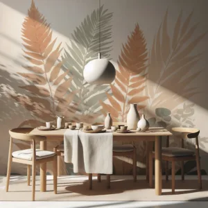 Wallpaper Mockup Scandi Dining Room